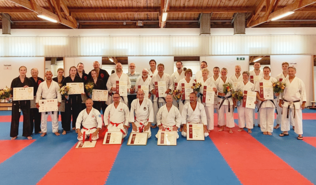 Hervorragende Leistungen bei der WKF Danprüfung 2025 im Honbu Dojo ⛩️