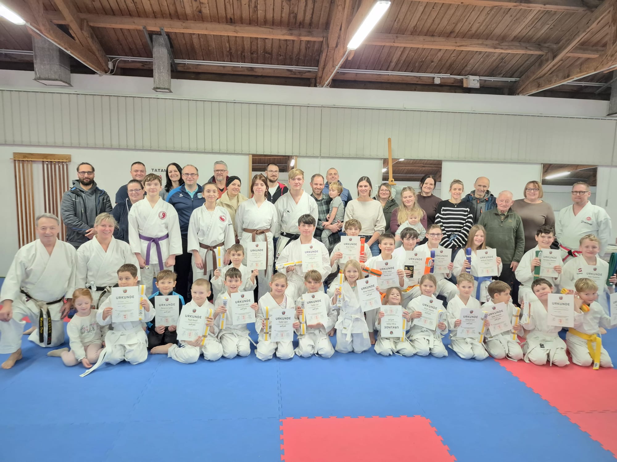 Tolle Leistungen bei der Kyu Prüfung im Jänner